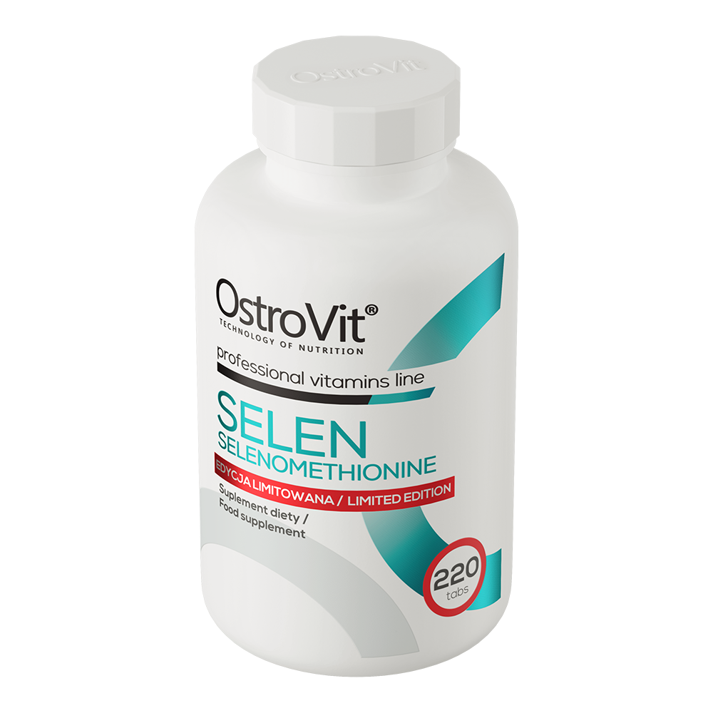 Selenium – 220 vegan tabletten, 200 µg L‑selenomethionine | OstroVit
