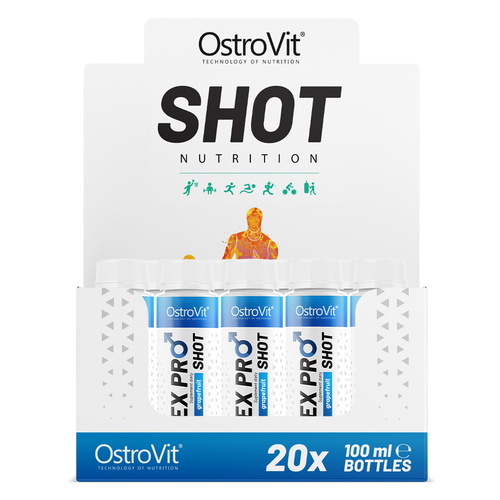 Sex Pro Shot | Pack 20x 100 ml | Complex | Grapefruit | OstroVit