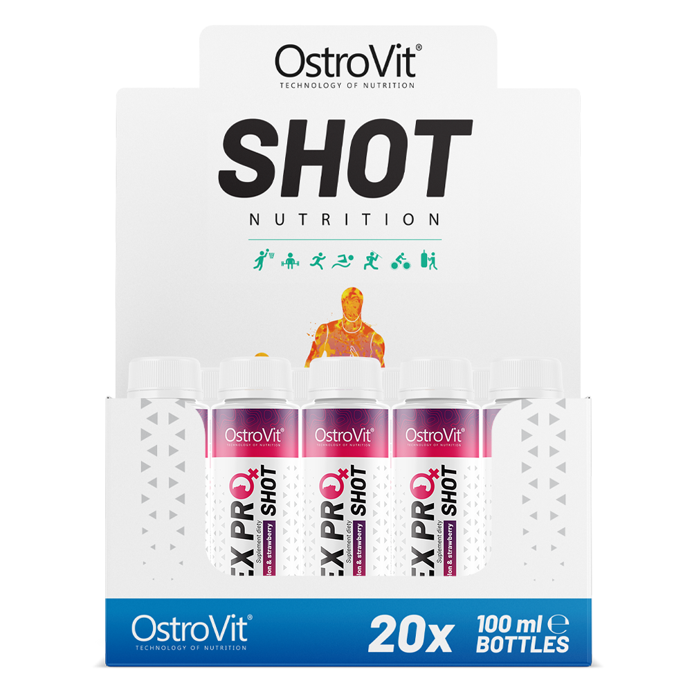 Sex Pro Women Shot – 20×100 ml, A‑AKG & citrulline + zink, selenium, B‑vitaminen | OstroVit