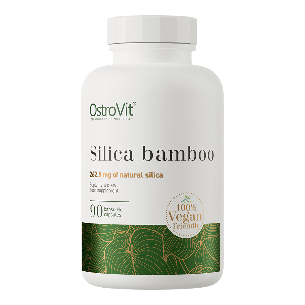 Silica Bamboo VEGE – 90 vegan capsules | 75% natuurlijke silica | OstroVit