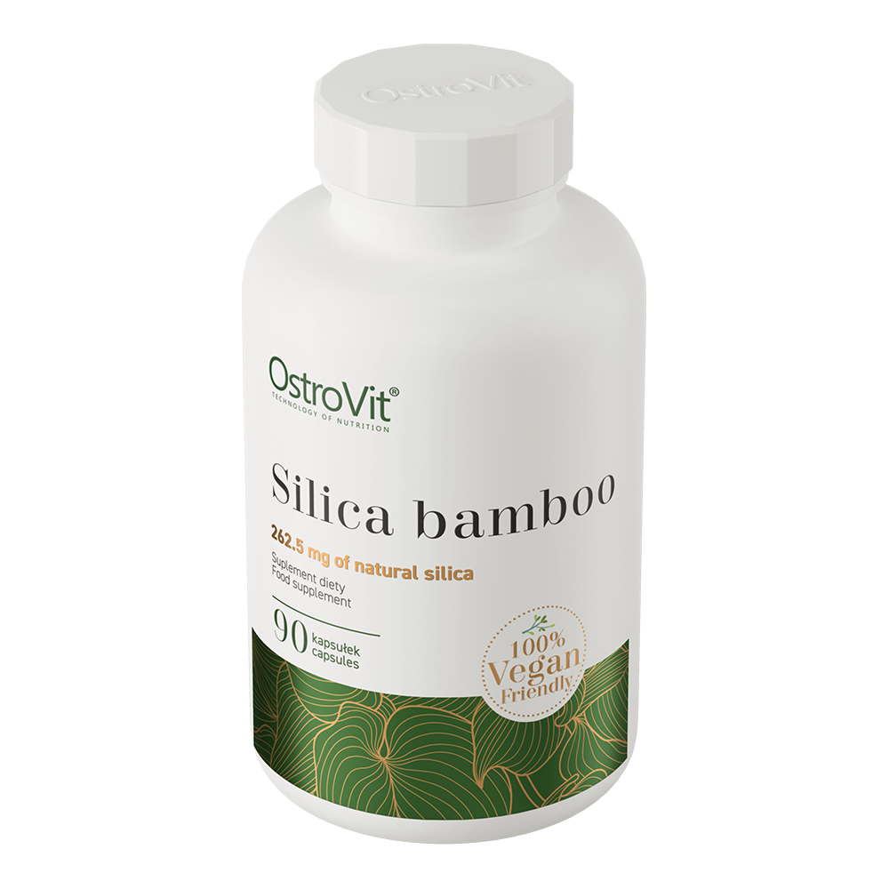 Silica Bamboo VEGE – 90 vegan capsules | 75% natuurlijke silica | OstroVit