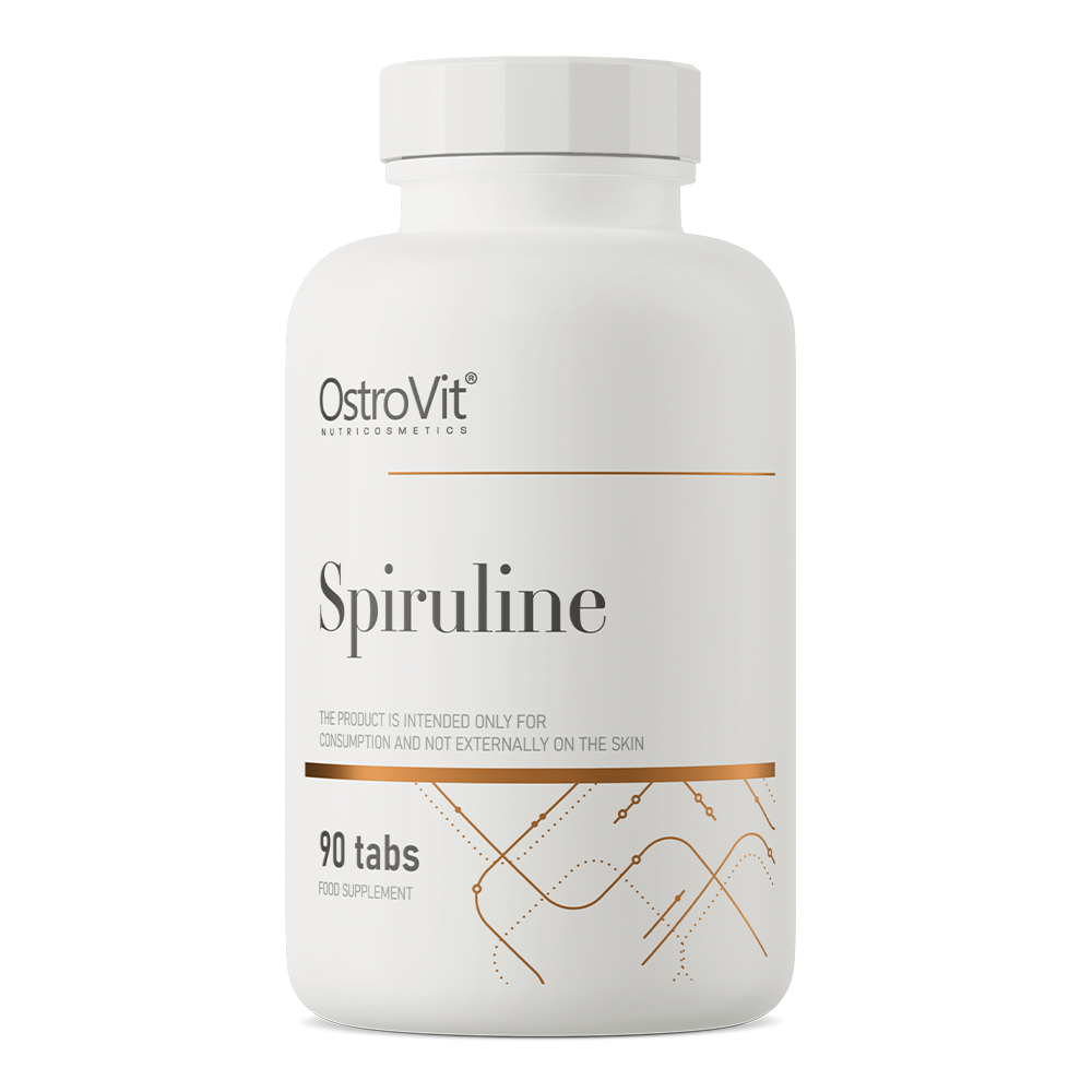 Spirulina – 90 vegan tabletten, 1000 mg per portie | OstroVit