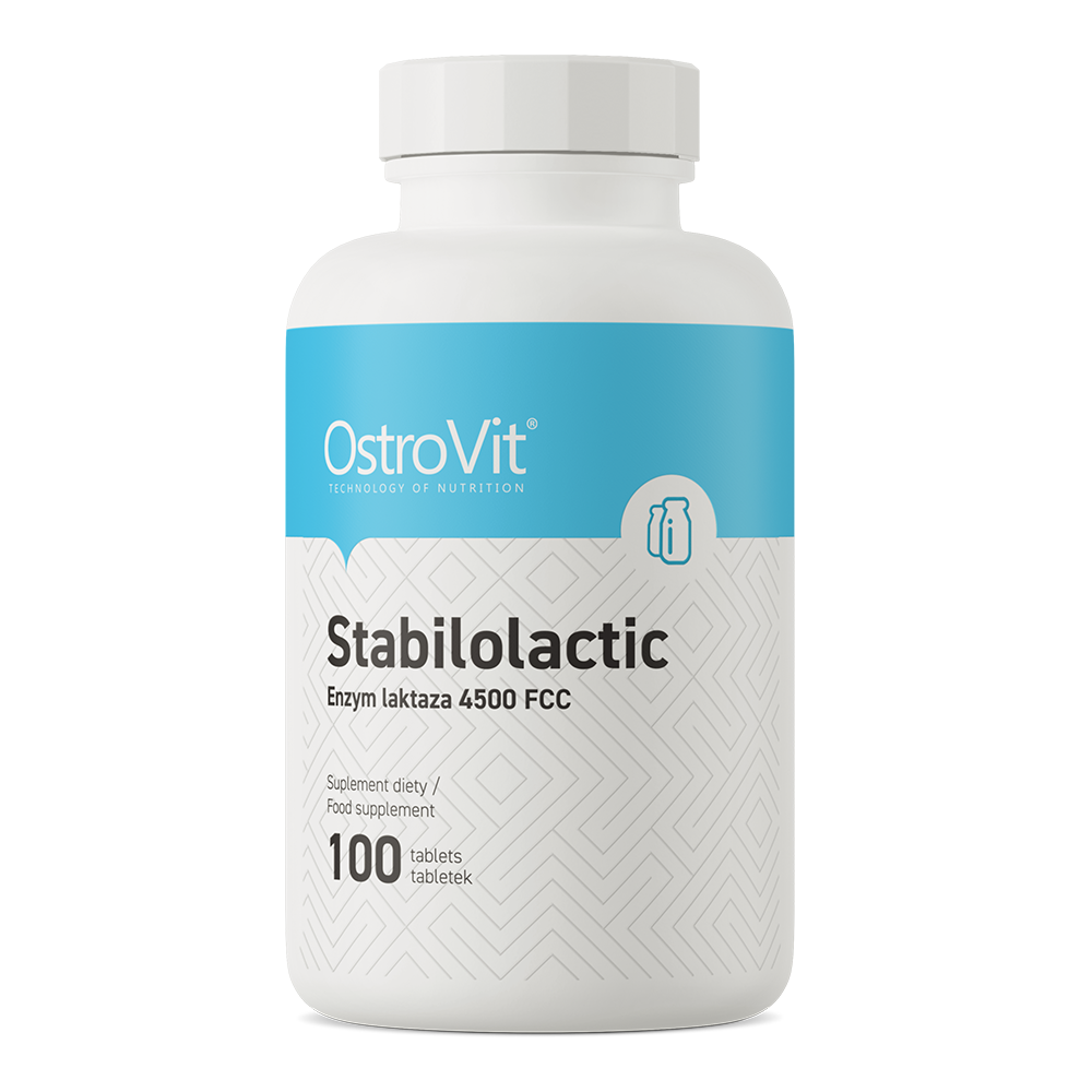 Stabilolactic – 100 tabletten, 4500 FCC lactase (Tolerase® L) | OstroVit