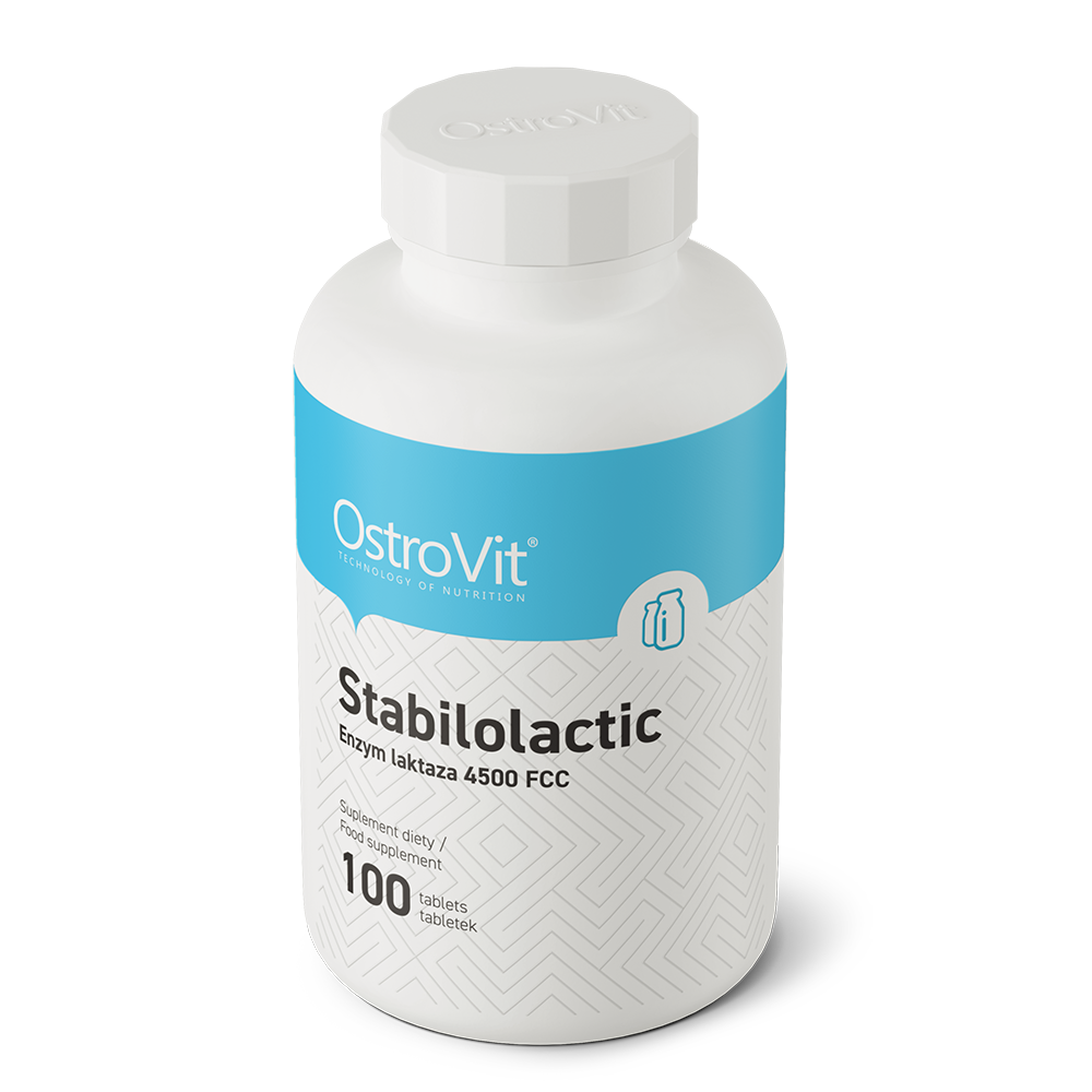 Stabilolactic – 100 tabletten, 4500 FCC lactase (Tolerase® L) | OstroVit