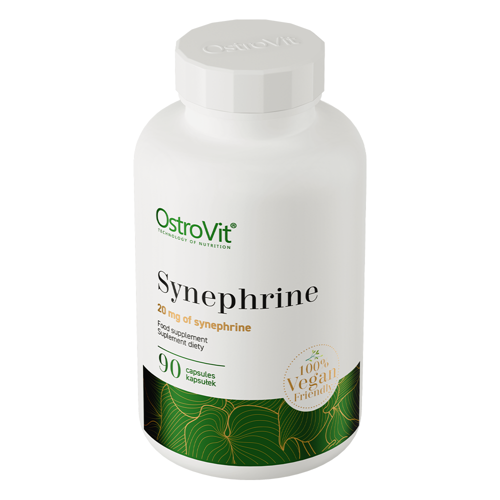 Synephrine VEGE – 90 capsules, Bittere sinaasappel‑extract (6% synefrine) | OstroVit