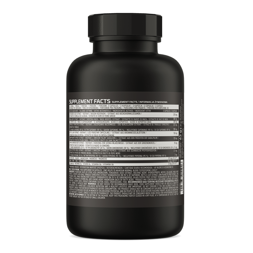 Testo Extreme – 90 kapsler, veganske | OstroVit