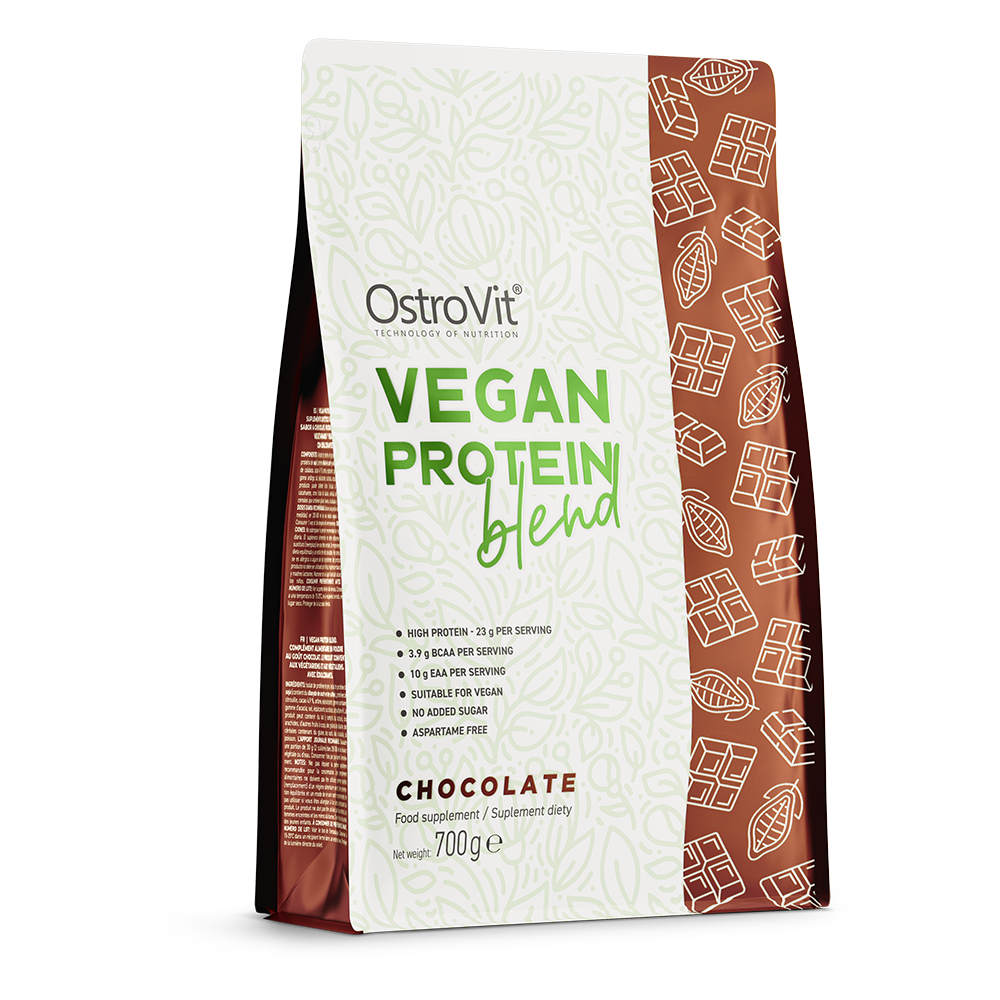 VEGAN Protein Blend | Vegan Eiwit | 700 g | Chocolade 🍫 | OstroVit