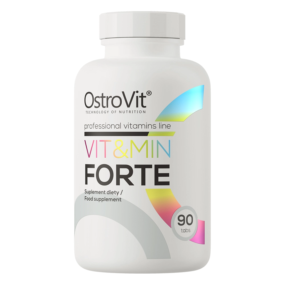 Vit&Min FORTE – 90 tabletten, 21 vitaminen & mineralen | OstroVit
