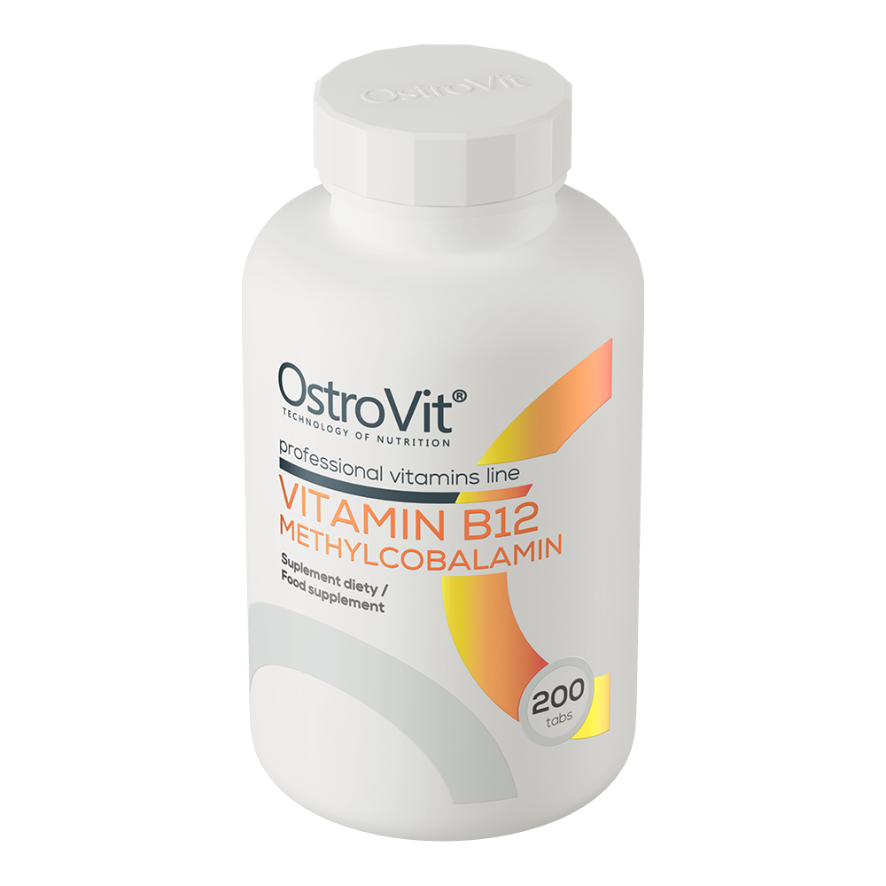 Vitamine B12 | Methylcobalamine | 200 Tabletten | OstroVit