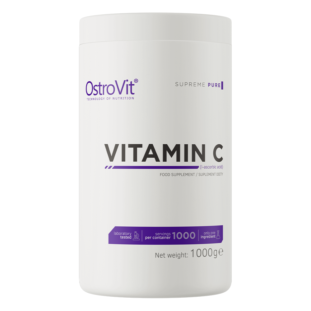 Vitamin C – 1000 g poeder, 1000 mg per portie | OstroVit