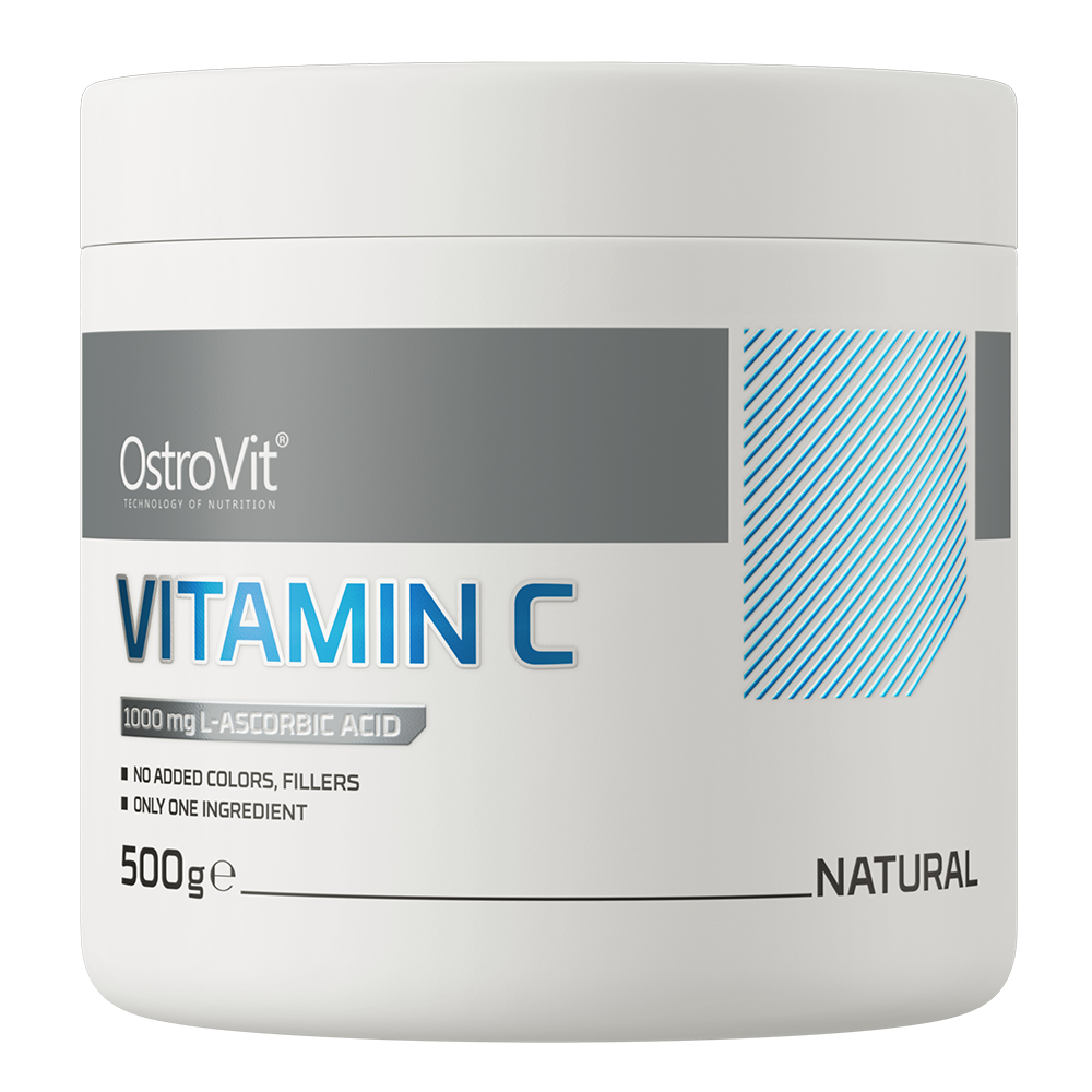 Vitamin C – 500 g poeder, 1000 mg per portie | OstroVit