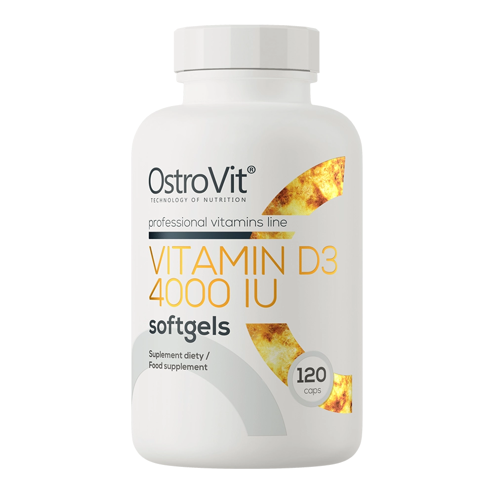 Vitamine D3 4000 IE – 120 softgels | OstroVit