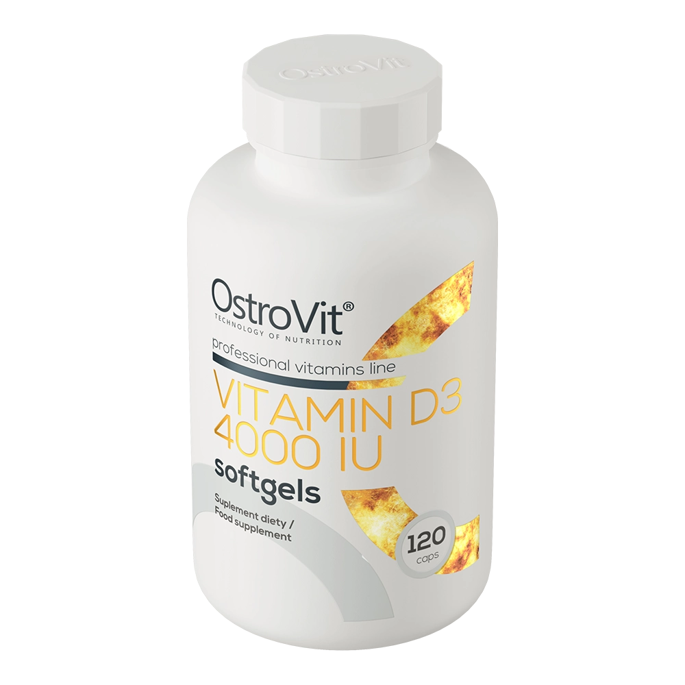Vitamine D3 4000 IE – 120 softgels | OstroVit