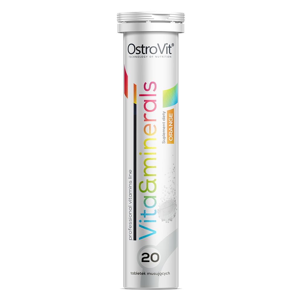 Vitamins & Minerals – 20 bruistabletten, 21 micronutriënten | OstroVit
