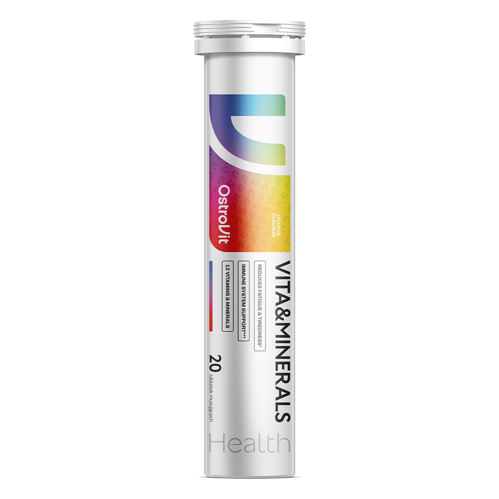 Vitamins & Minerals – 20 bruistabletten, 21 micronutriënten | OstroVit