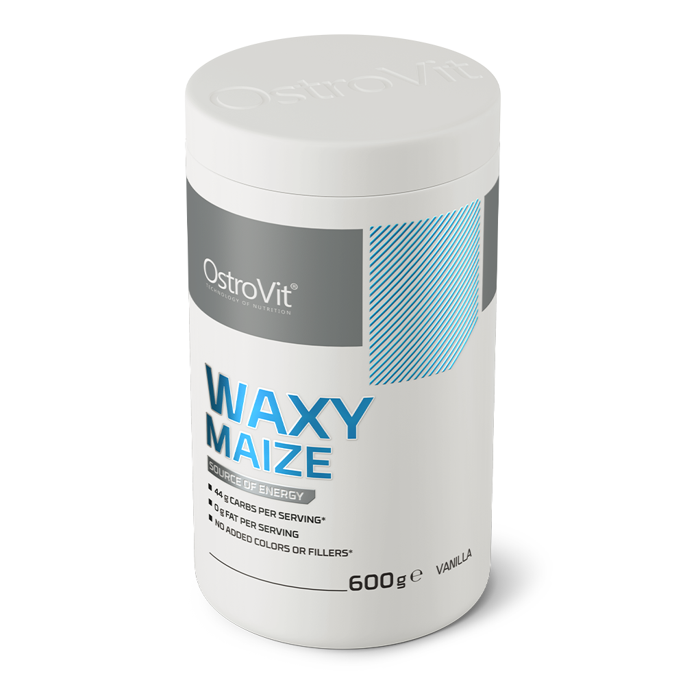 Waxy Maize starch | complexe koolhydraten | Mais | 600 g | Vanille | OstroVit