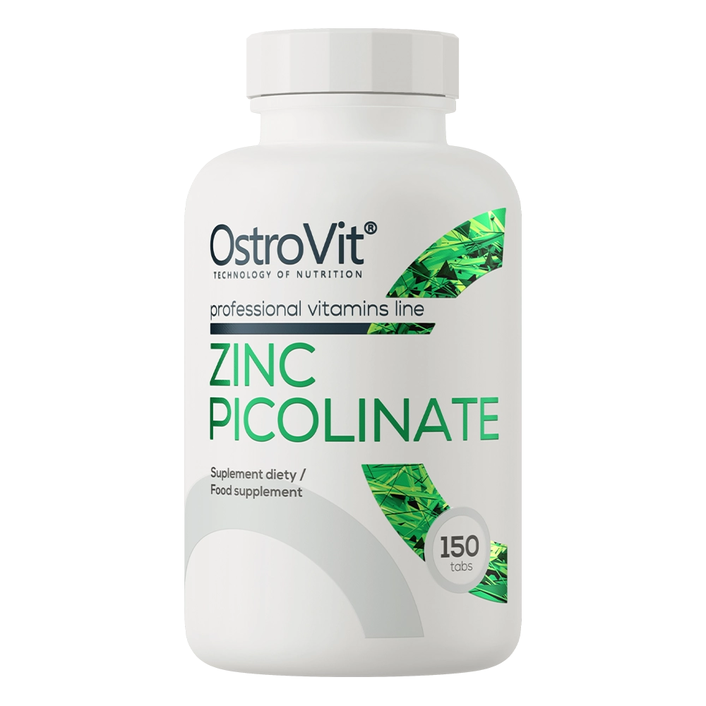 Zinc Picolinate – 150 tabletten, 15 mg zink | OstroVit