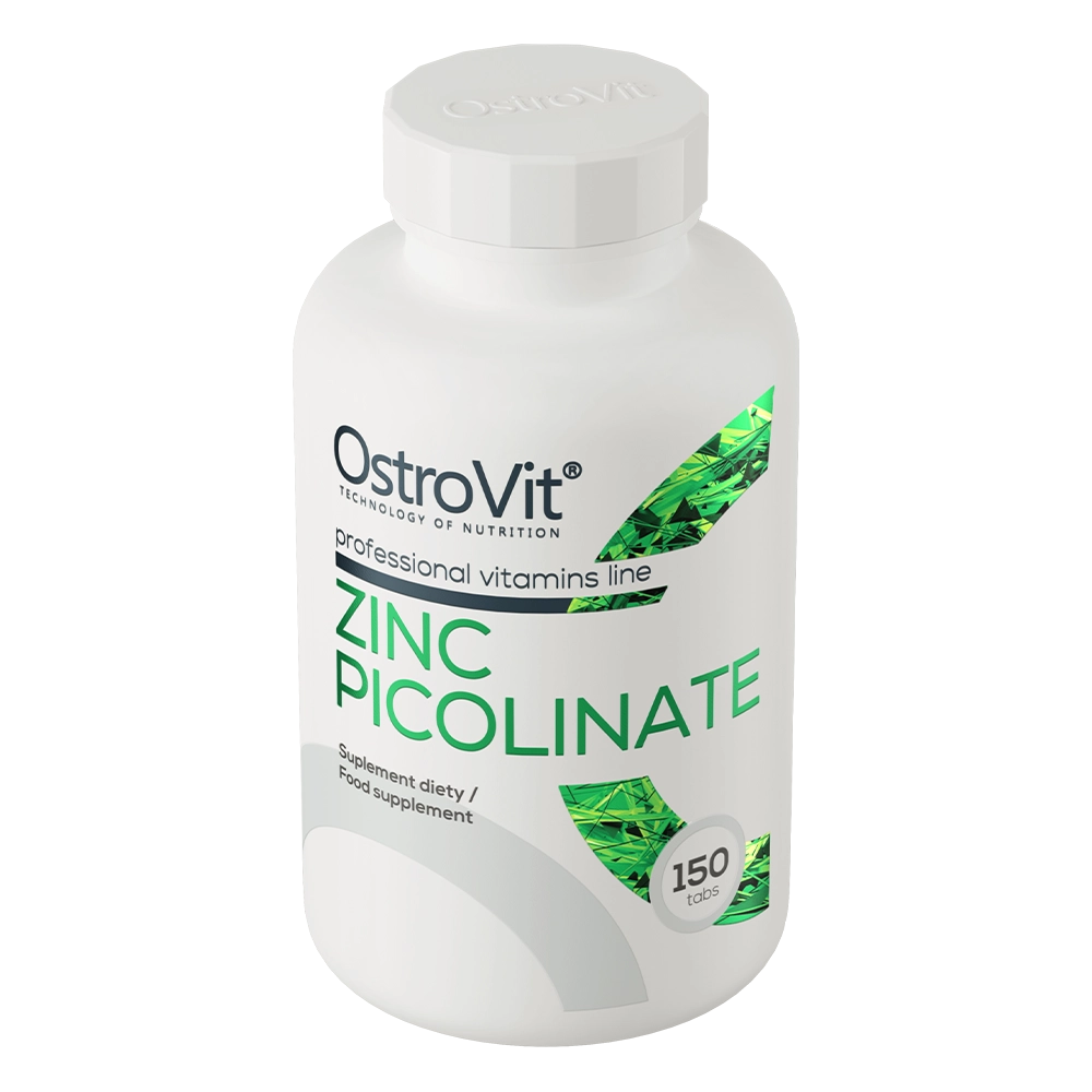 Zinc Picolinate – 150 tabletten, 15 mg zink | OstroVit