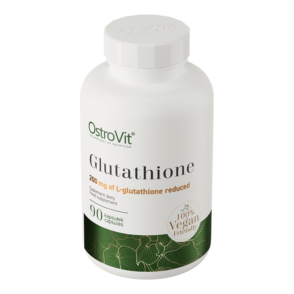 Glutathione VEGE – 90 capsules, 200 mg L‑glutathion | OstroVit