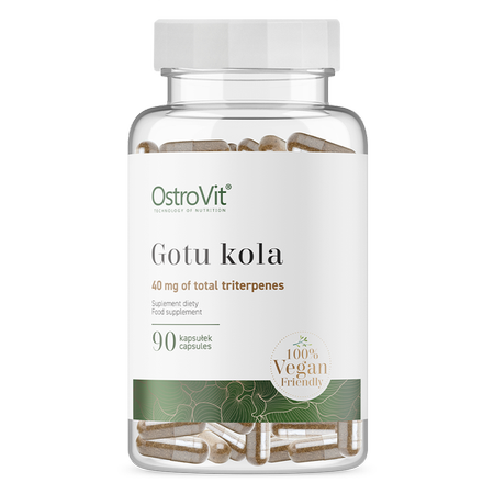Gotu Kola | Vegan | 90 Capsules | 400 mg | OstroVit