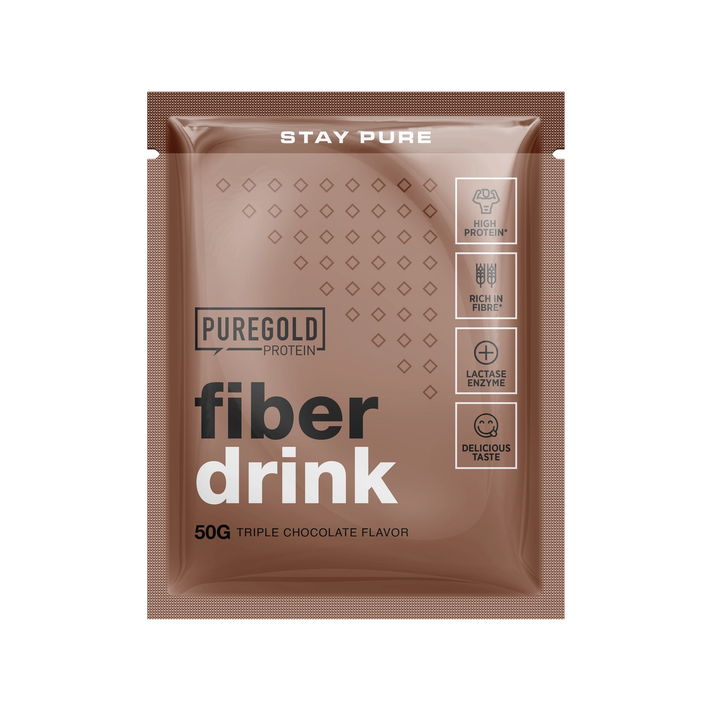 Fiber Drink Triple Chocolate 50g sachet