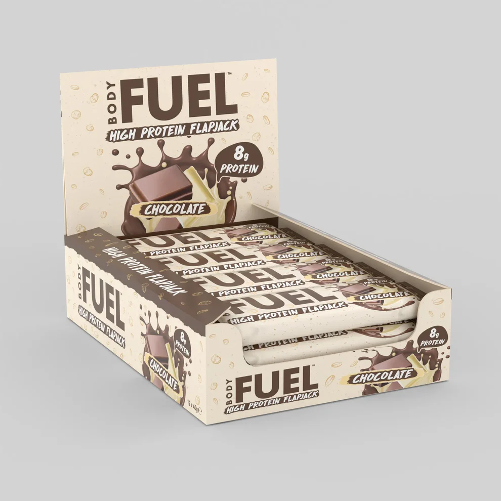 BodyFuel High Protein Flapjack 40g Chocolate