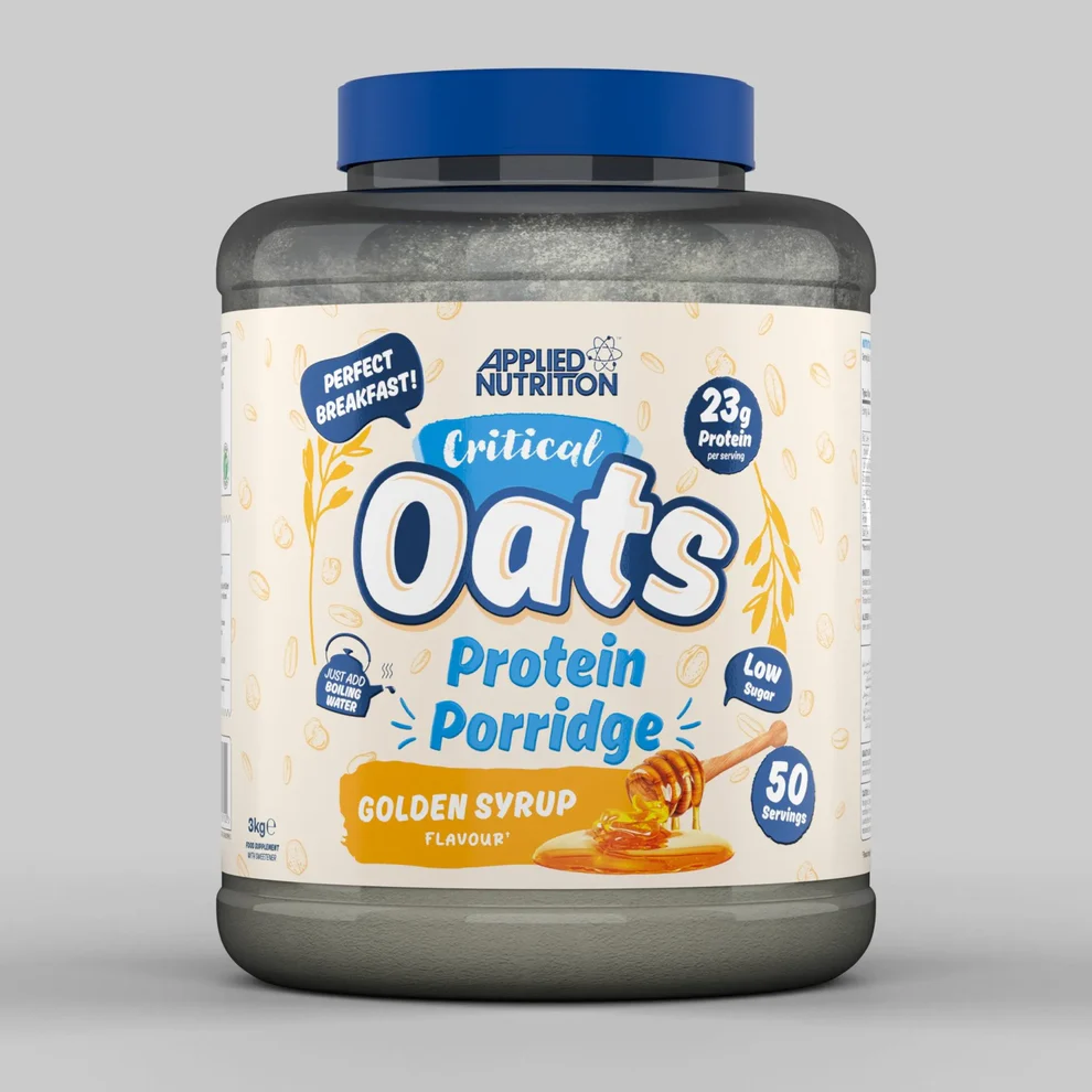Critical Oats Protein Porridge 3kg Golden Syrup
