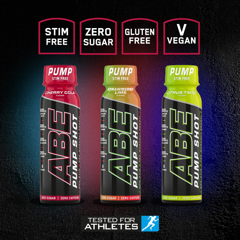 ABE Pump Shot 100ml Strawberry Lime
