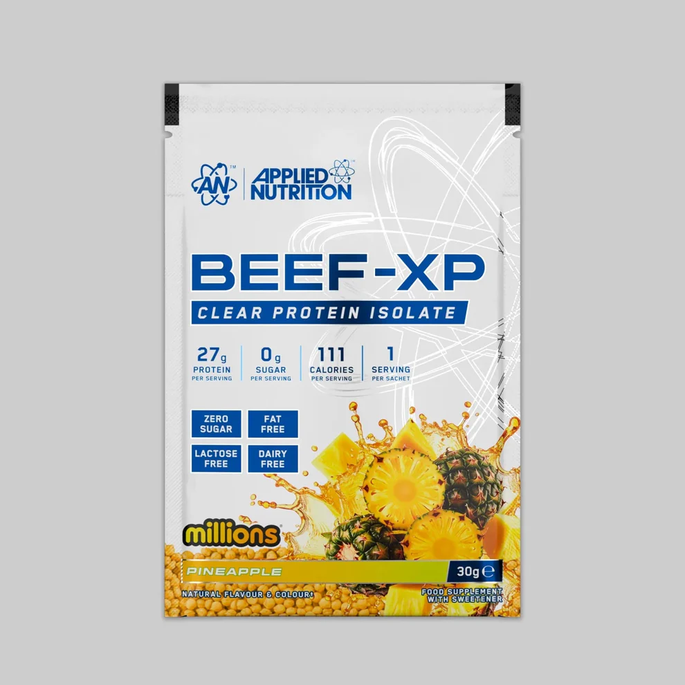 Beef-XP Clear Beef Protein Isolate Sample Sachet 30g Pineapple Millions