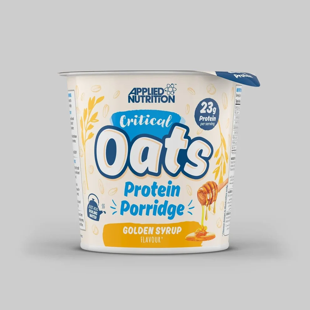 Critical Oats 60g Sachet Golden Syrup
