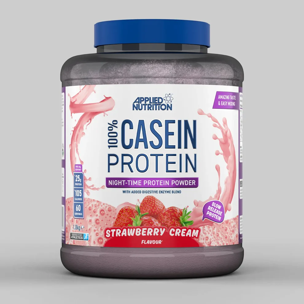 Casein 100% Micellar 1,8 kg Strawberry