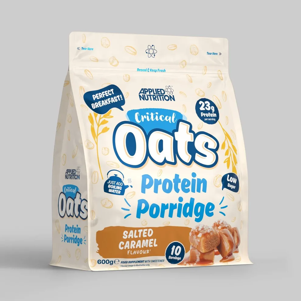 Critical Oats Protein Porridge 600g Salted Caramel
