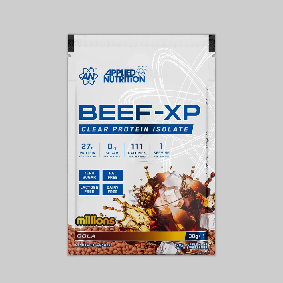 Beef-XP Clear Beef Protein Isolate Sample Sachet 30g Cola Millions