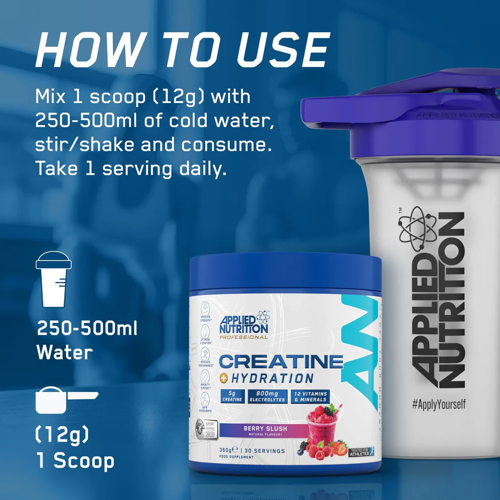 Creatine + Hydration 330 g Unflavoured