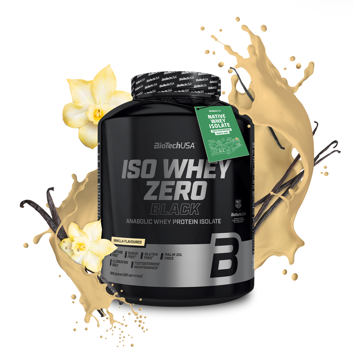 Iso Whey Zero Black 1816g Vanille