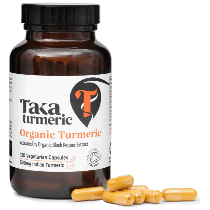 Biologisch Kurkuma | 120 Capsules | Taka Turmeric