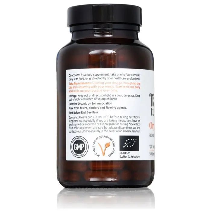 Biologisch Kurkuma | 60 Capsules | Taka Turmeric