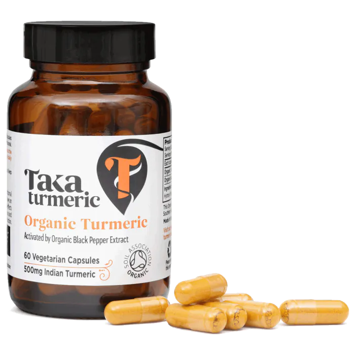 Biologisch Kurkuma | 60 Capsules | Taka Turmeric