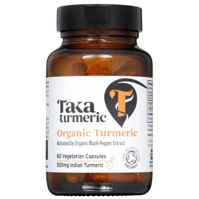Biologisch Kurkuma | 60 Capsules | Taka Turmeric