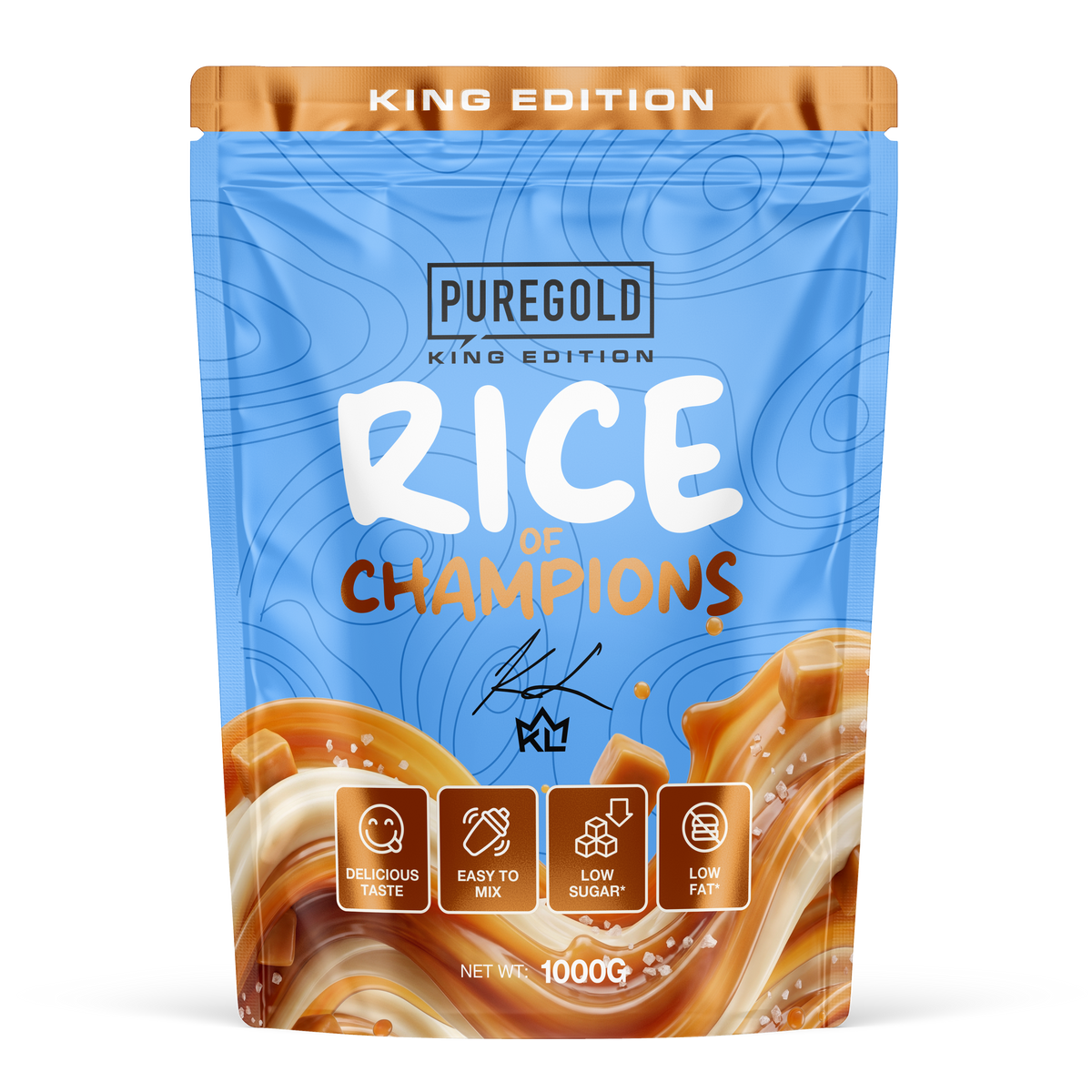 KING Rice of Champions Salted Caramel 1000g