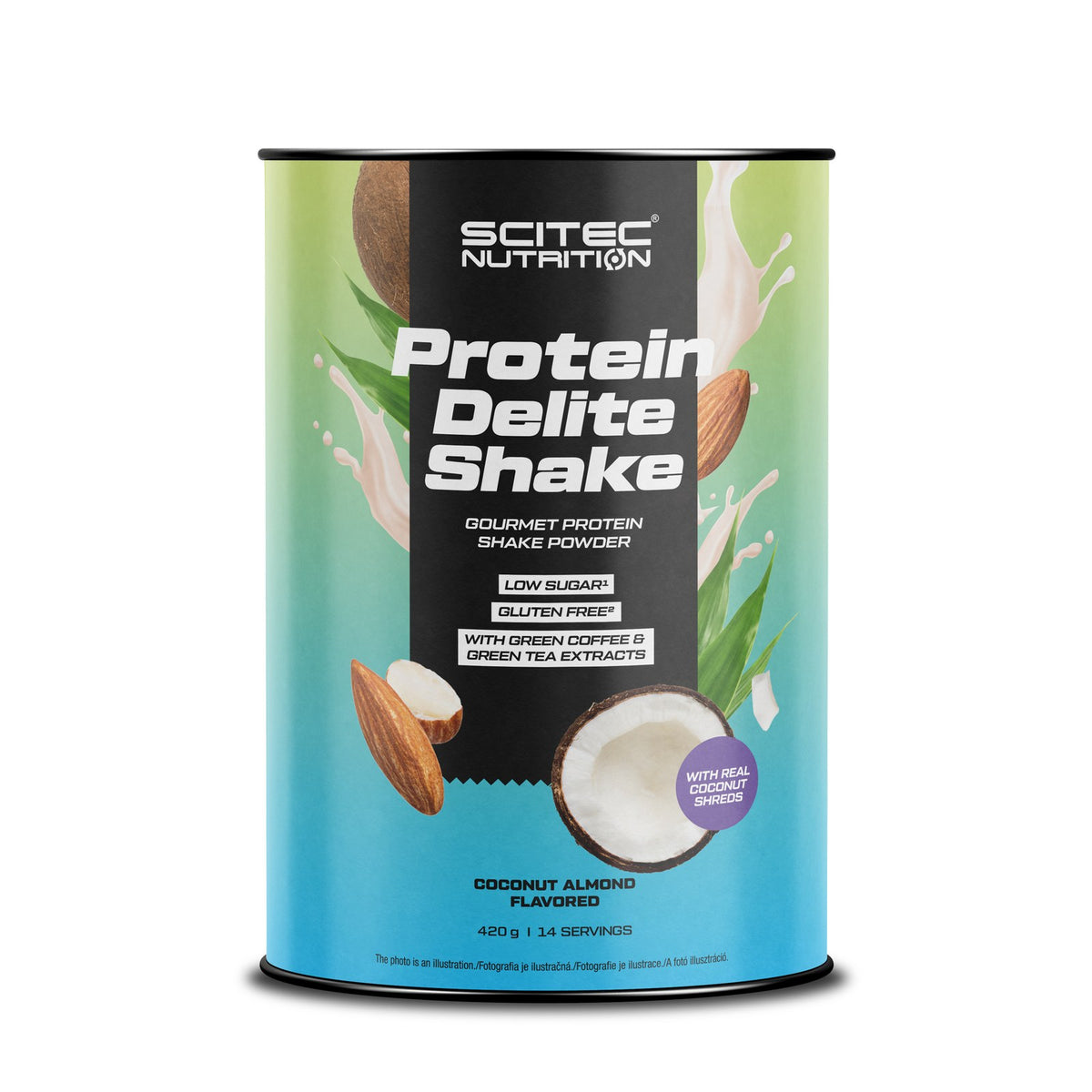 Scitec Nutrition Protein Delite Shake 420g Amandel-Kokos