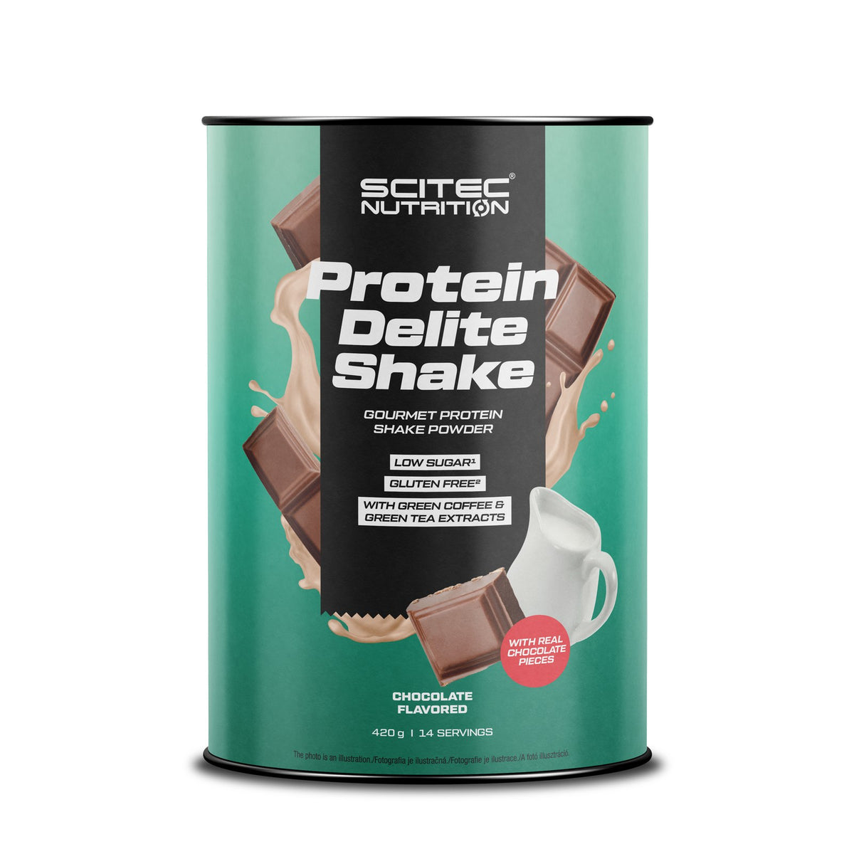 Scitec Nutrition Protein Delite Shake 420g Chocolade