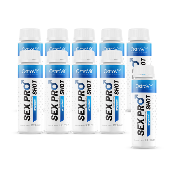 Sex Pro Shot | Complex | 10x 100 ml | Grapefruit | OstroVit