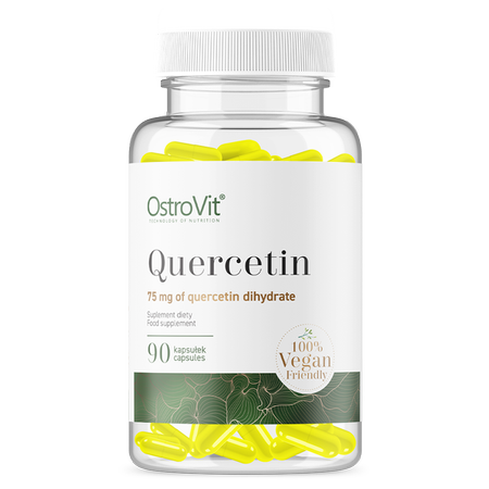 Quercetine | Vegan | 90 Capsules | 75 mg | OstroVit