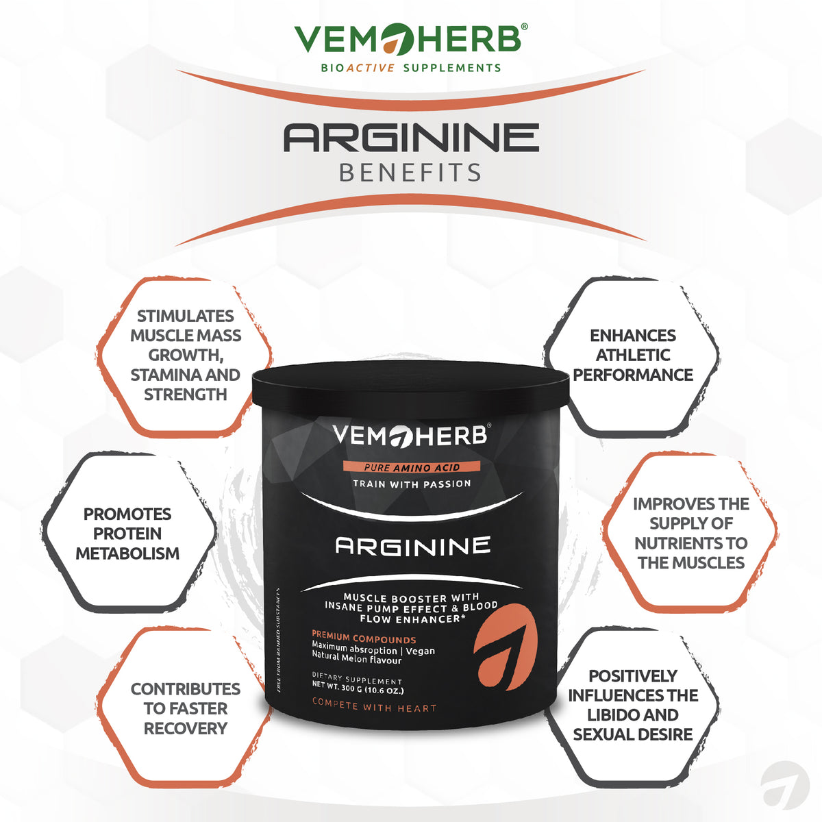 Arginine 300 g