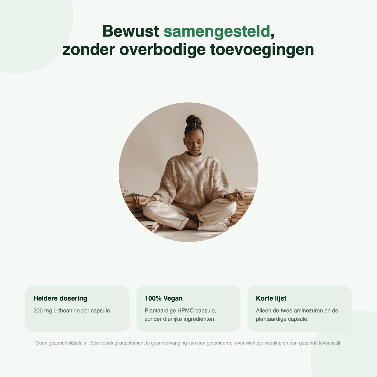 L-Theanin | Vegansk | 90 kapsler | OstroVit