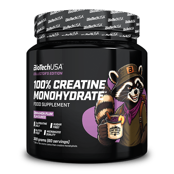 100% Creatine Monohydrate 300g Cinnamon Plum (Limited Edition)