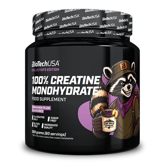 100% Creatine Monohydrate 300g Cinnamon Plum (Limited Edition)