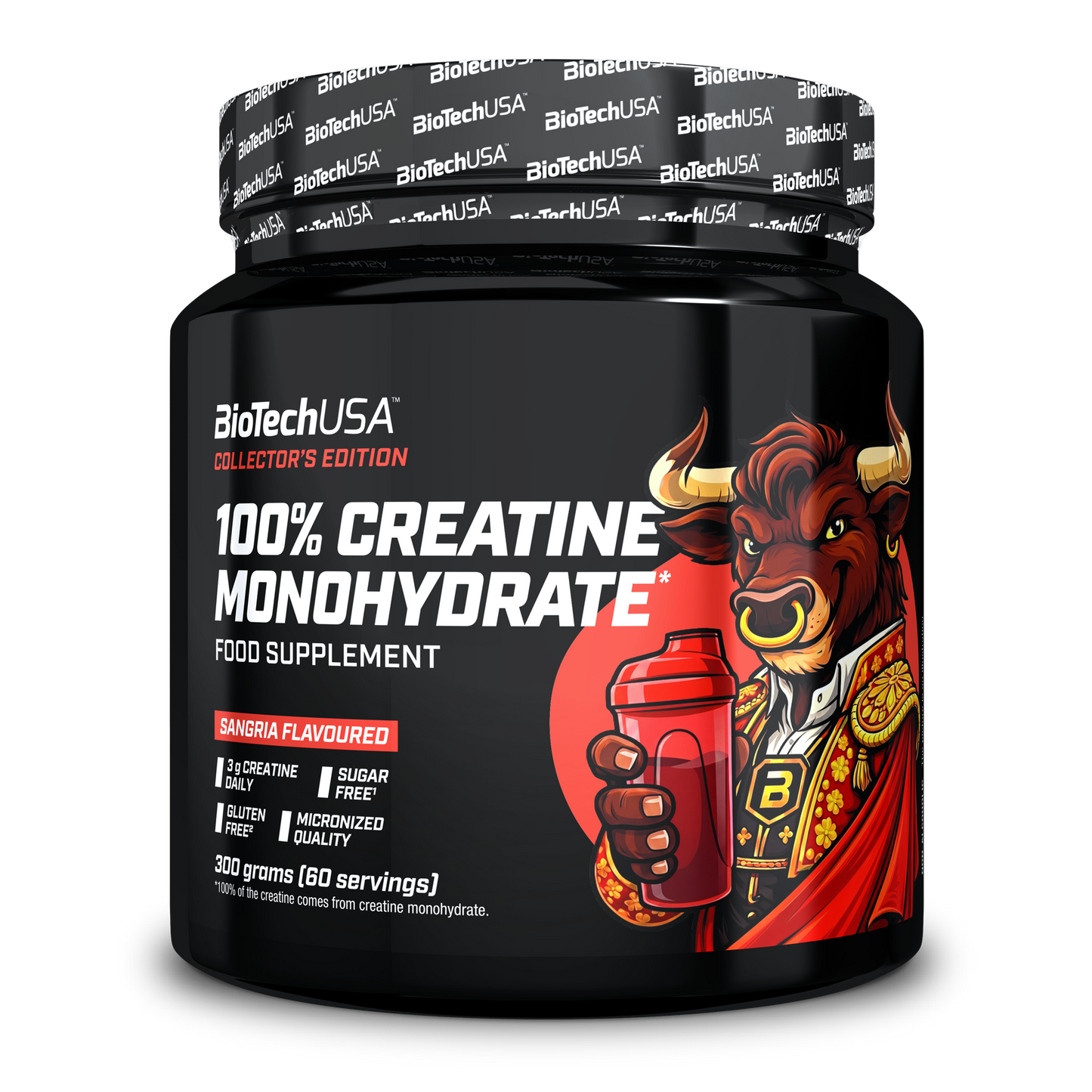 100% Creatine Monohydraat 300g Sangria