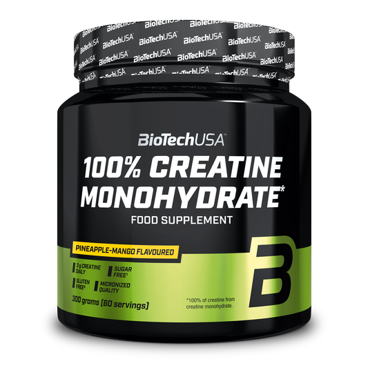 Creatine Monohydraat 300g Ananas-Mango